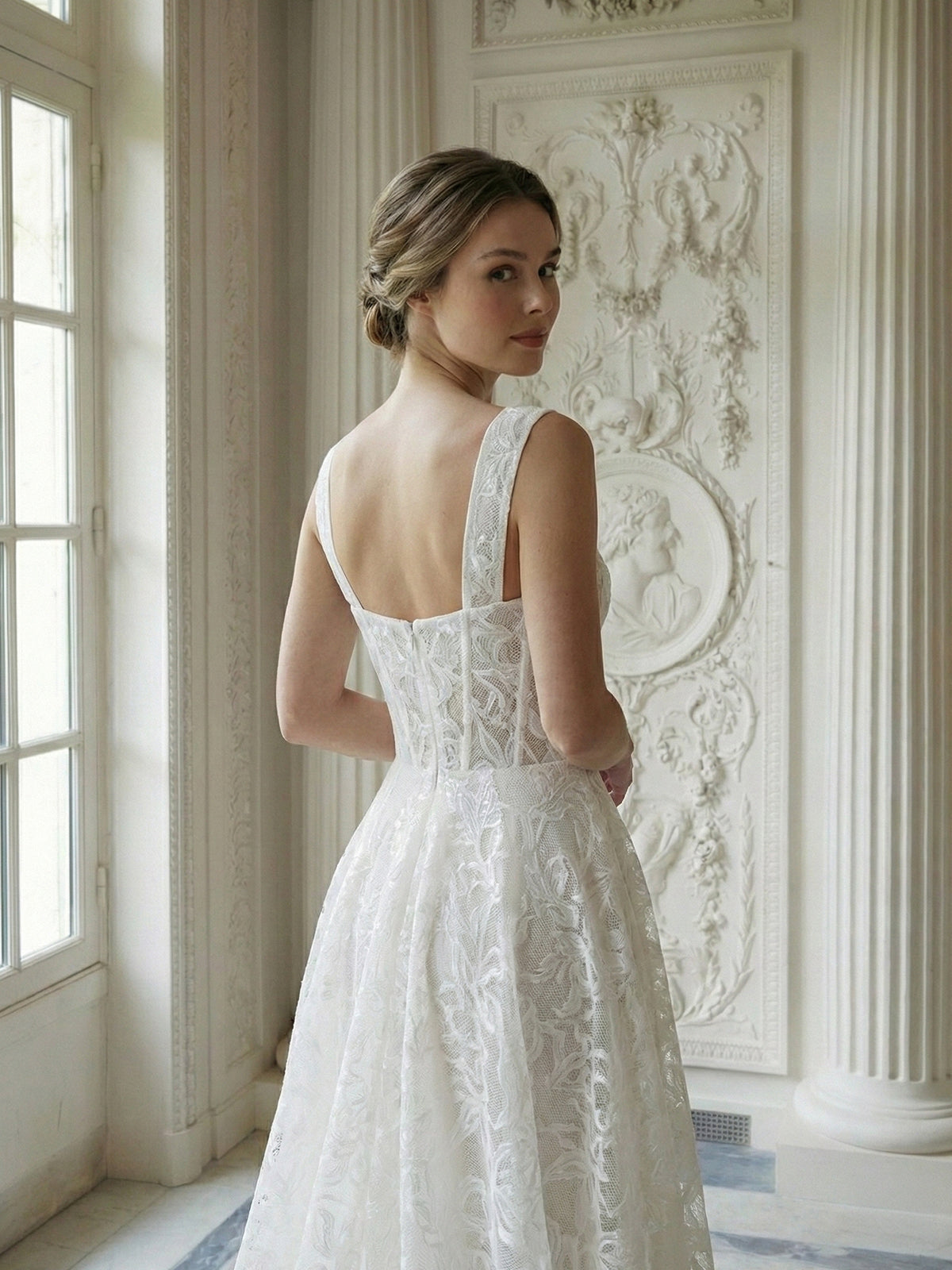 Adele Gümüş İşlemeli Elbise