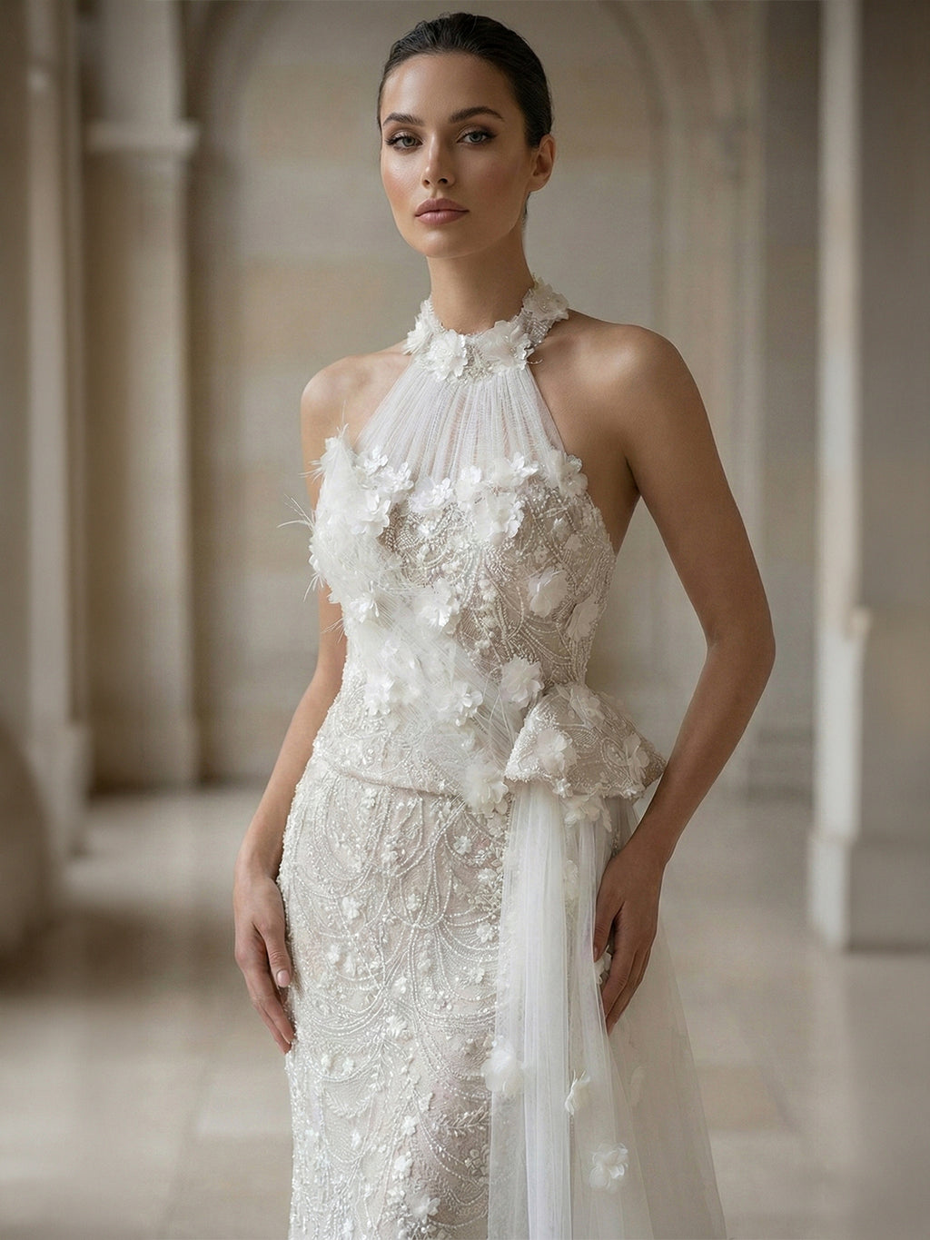 Floral Elbise